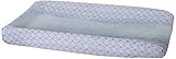 Dena Indigo Changing Pad Cover, Blue/White (Discontinued by Manufacturer)