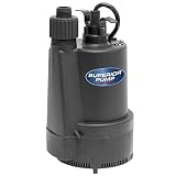 Superior Pump 91330 1/3 HP Thermoplastic Submersible Utility Pump [並行輸入品]