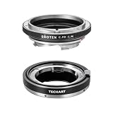 TECHART LM-EA9 + SHOTEN CFD-LM-A（キヤノンFDマウントレンズ用）マウントアダプター セット