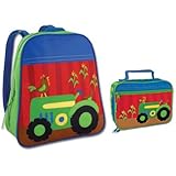 Stephen Joseph Tractor Backpack and Lunch Box Combo - Kids Backpacks - Boys Backpacks [並行輸入品]