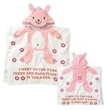 CUTE Baby Hooded Towel,STAR-TOP 100% Organic Cotton,Soft,Children's Cartoon Bathrobe for Baby Gifts 