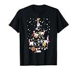 Cute Llama Ornament Christmas Tree カワイイラマ オーナメントクリスマスツリー Tシャツ