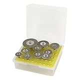 uxcell ダイヤモンド工具研削砥石　ディスクセット　10個 切断ロータリーコート　ガラスロータリー