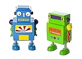 Mousehouseギフトセットの2ロボットお金ボックスおもちゃコイン節約貯金箱for Baby Kids Children Brothers Twins Present Gift for Boys