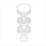 KVK　【KPS821/800】　旧MYMRA13型排水セット等用排水栓　旧MYM補修部品＞パッキン・その他