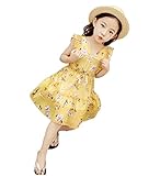 (チェリーレッド) CherryRed 子供服 ワンピース 女の子 フォーマル ドレス 七五三 夏秋 可愛い 入園式 入学式 150 イエロー