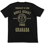 コスパ 機動戦士ガンダム ジオン突撃機動軍Tシャツ BLACK Sサイズ