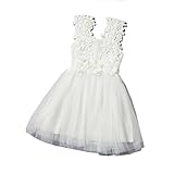 JIANLANPTT DRESS ガールズ ベビー・ガールズ カラー: ホワイト
