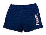 デンバー・ブロンコスレディースLarge ( 12 / 14 )アスレチック伸縮性ウエストバンドショートパンツ – ネイビーブルー