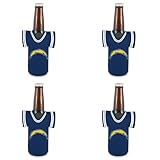 NFL San Diego Chargers Jersey Bottle Koozie 4パック