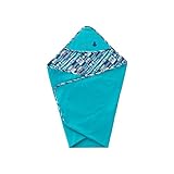 [ミキハウス] MIKIHOUSE 【ミキハウス(ベビー)】 イカリマーク＆リボン 天竺素材のアフガン(おくるみ) 45-6019-782 ストームグリーン