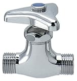 カクダイ 外ネジ化粧バルブ 13 G1/2 固定コマ仕様 JIS適合品 7856-POS