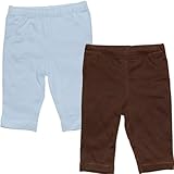 カーターズ（Carter's）ライトブルー&アッシュブラウンボディースーツにぴったりなスタイリッシュパンツ2枚セット 24months 24ヶ月用　90cm-95cm 男の子出産祝いギフト,プレゼント