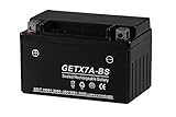 バイクパーツセンター YTX7A-BS ユアサ互換 シールド型 液入充電済 バイク用高性能バッテリー GETX7A-BS 【YTX7A-BS/FTX7A-BS互換 】シグナスX SE12J アドレスV125 CF46A 4EA 4MA CB400SF-V マジェスティ125 7A-BS 1206