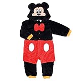 ディズニー ミッキー カバーオール ベビー 着ぐるみ[351100724] 80cm ブラック