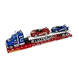 Kole Friction Powered Semi Truck & Race Cars Set
