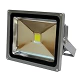 LED投光器 30W 300W相当 電球色 （3000K） 防水加工
