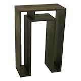 SHOJI スモールコンソール（ダークブラウン） 【アボード】【abode】【デザイナー：ウー・バホリヨディン】【天然木】