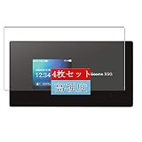 4枚 Sukix フィルム 、 DOCOMO ドコモ Wi-Fi STATION SH-52A 向けの 液晶保護フィルム 保護フィルム シート シール（非 ガラスフィルム 強化ガラス ガラス ） new version