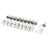 10 Pcs Fast Blow Type Glass Tube Fuses 5x20mm 250V 4A [並行輸入品]