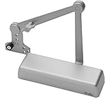 Yale 5821T x 689 Door Closers, Cast Iron Body, 689 Painted Aluminum Finish, Hold Open with Stop Arm,