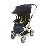 マニト 12カラー　ベビーカー・チャイルドシート兼用 サンシェード (ブラック)