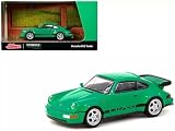 ターマックワークス x シュコー 1/64 ポルシェ 911 ターボ グリーン Tarmac Works x Schuco ミニカー [並行輸入品]