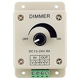 Hommy インテリア DC 12V 8A 単色LEDストリップのためにライト調光の明るさ調節可能なコントロール
