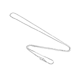 シエルクラフト シルバー 925 ベネチアンチェーン 長さ38～80cm ネックレス チェーン レディース ボックス BOX (60cm, 幅1.2mm)