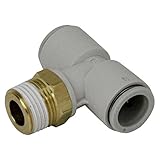 SK11 ワンタッチ管継手 両口チーズユニオン 12mmホース用 R3/8 KQ2T12-03AS