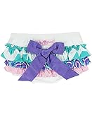 RuffleButts【ラッフルバッツ】 ホワイト　ウェイビー　ファン　ブルマ　12-18ヶ月 [並行輸入品]