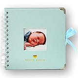 Copeflap 手作り アルバム フォト 台紙 写真 スクラップブック フォトフレーム (ブルー)