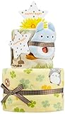 おむつケーキ研究所 となりのトトロ 出産祝い 豪華2段 おむつケーキ