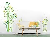 Pop Decors PT-0147-Vc Beautiful Wall Decal Peaceful Garden [並行輸入品]