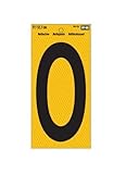 hy-ko rv-75 / 0 5 "ブラック/イエロービニールself-stick Reflective家数0