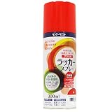 サンデーペイント アクリルラッカースプレー 300mL 赤