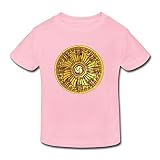 星 ２～６歳子供 半袖 男女兼用 宗教 イスラム教 教会 神様 オリジナル ティー Tシャツ Pink 5-6 Toddler