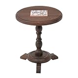 ラウンドテーブル（大） 241C タイル付 商品コード：16373 不二貿易