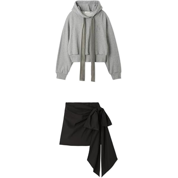Amazon | [フレイ アイディー] ビッグリボンワンショルカットソー