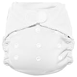 Imagine Baby Products Rayon From Bamboo All-In-One Hook and Loop Diaper, Snow by Imagine Baby Produc