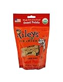 Riley's Organics - Sweet Potato - 5 oz Large Biscuits - Human Grade Organic Dog Treats - Resealable