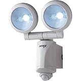 ムサシ:ライテックス 乾電池式 1.3W×2 LEDセンサーライト LED-220 型式:LED-220