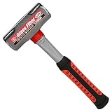 SK11 ファイバーグラス柄 両口ハンマー ゴムグリップ 1.35Kg