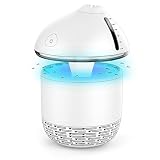 蚊取り 電気 補虫器 殺虫機 虫よけ 虫除け 物理蚊取り 吸引式 おしゃれ 対策 殺虫 ライト 駆除 害虫 クリーン捕虫器　USB　静音　LED 加湿