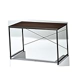 ワークデスク W110×D59.6cm ダークブラウン【ストア･エキスプレス】