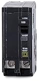 sq D qo2100h 100 A 2p 240 Vプラグで成形回路ブレーカー