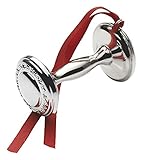 Empire Silver Sterling Silver Baby Rattle Ornament【クリスマス】【ツリー】 [並行輸入品]