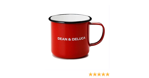 Amazon Dean Deluca ディーン デルーカ ホーローマグカップ レッド 限定品 Dean Deluca ディーン デルーカ スポーツ アウトドア