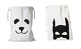 do4u Toyキャンバスストレージバッグバスケットオーガナイザーfor Kids Toys、ベビー服、子ブック、ギフトバスケット