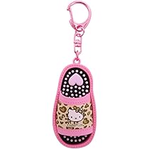 2999 ハローキティぬいぐるみストラップ＆ミニサンダルキーホルダー Amazon.co.jp: ハローキティ ミニサンダルキーホルダー ヒョウ
